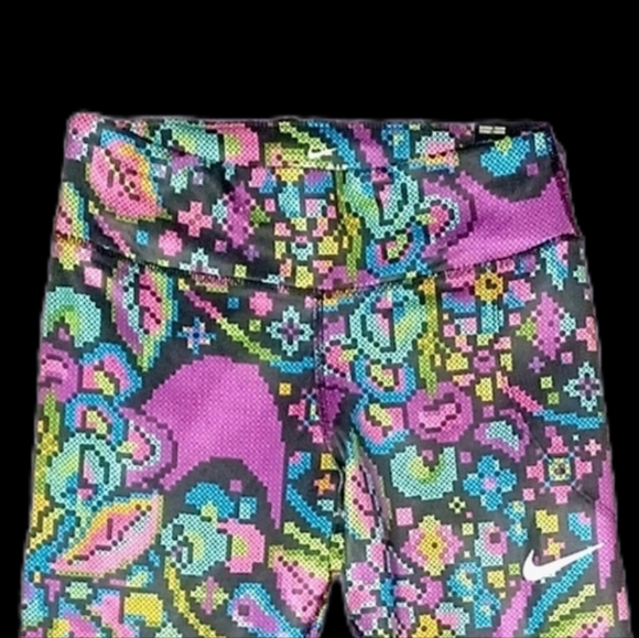 Nike Women's Multi-Colored  Leggings - Picture 4 of 6